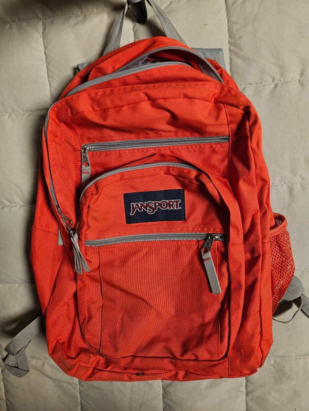 JanSport Backpack Rust Orange - Picture 3 of 7